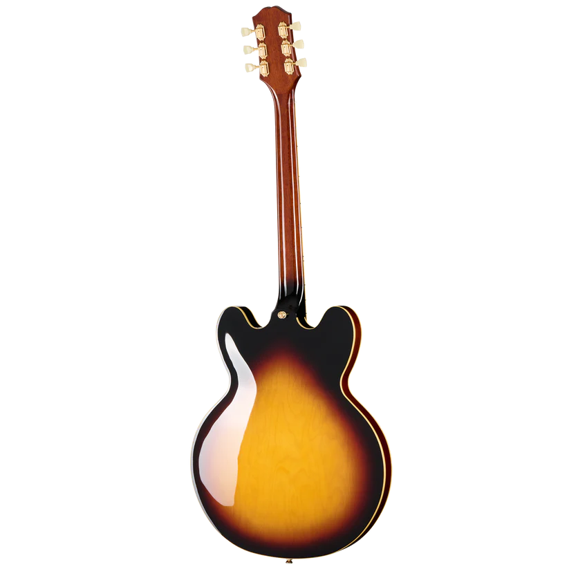 Epiphone ES-345 Semi-Hollow Gold Hardware in Triburst