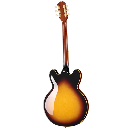 Epiphone ES-345 Semi-Hollow Gold Hardware in Triburst