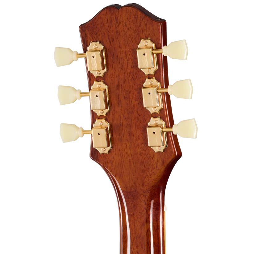 Epiphone ES-345 Semi-Hollow Gold Hardware in Triburst
