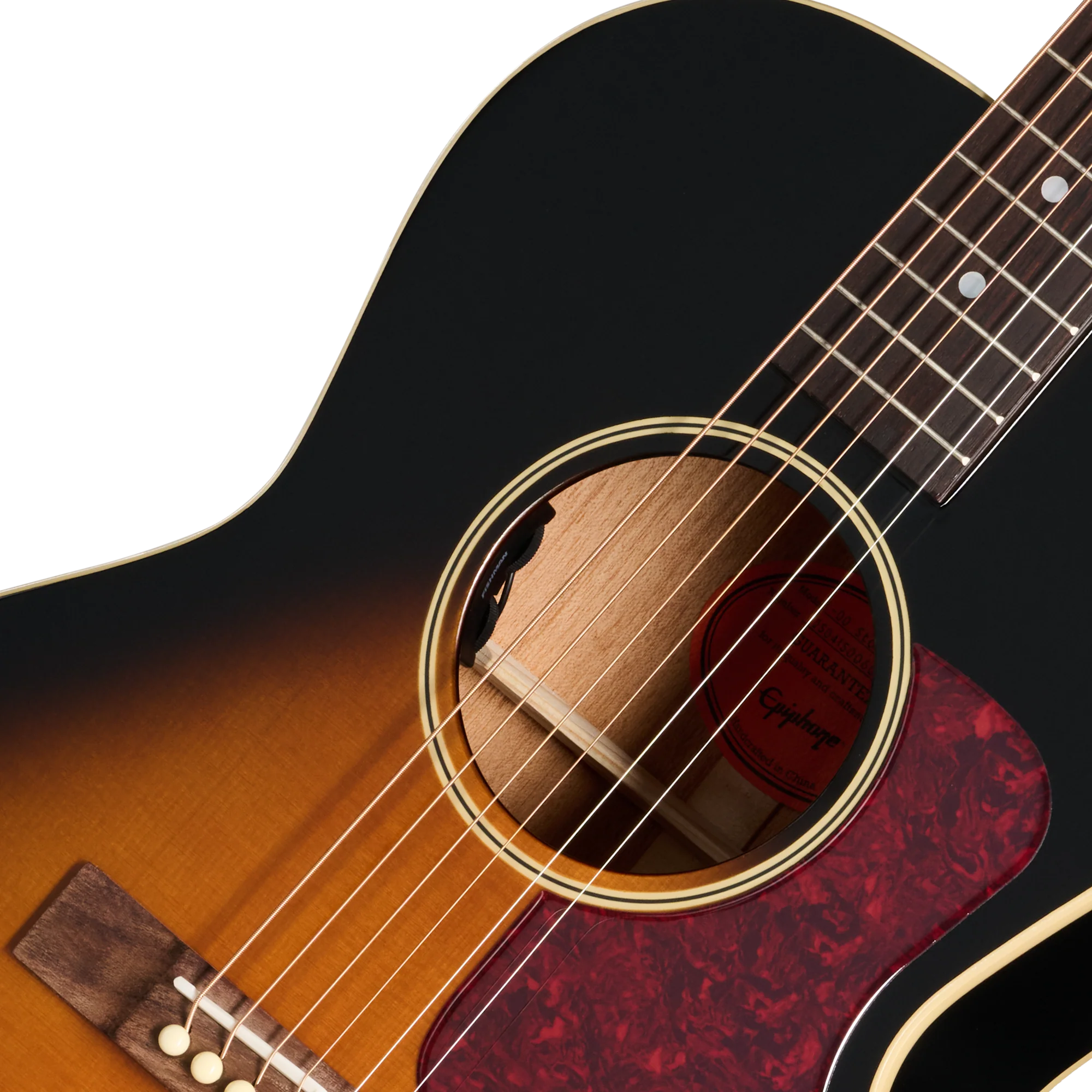 Epiphone L-00 Inspired by Gibson All Solid Acoustic in Vintage Sunburst