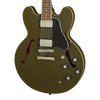 Epiphone ES-335 Semi-Hollow Electric in Worn Olive Drab