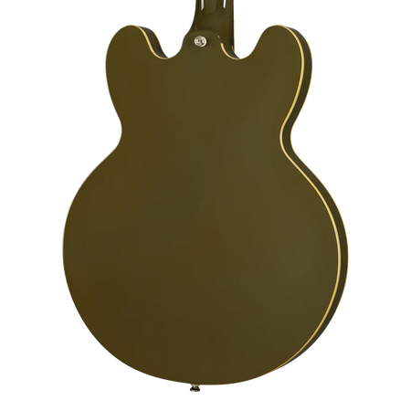 Epiphone ES-335 Semi-Hollow Electric in Worn Olive Drab