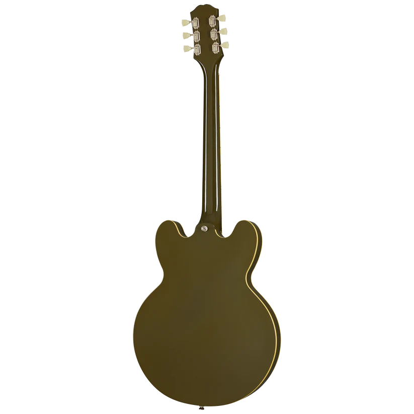 Epiphone ES-335 Semi-Hollow Electric in Worn Olive Drab