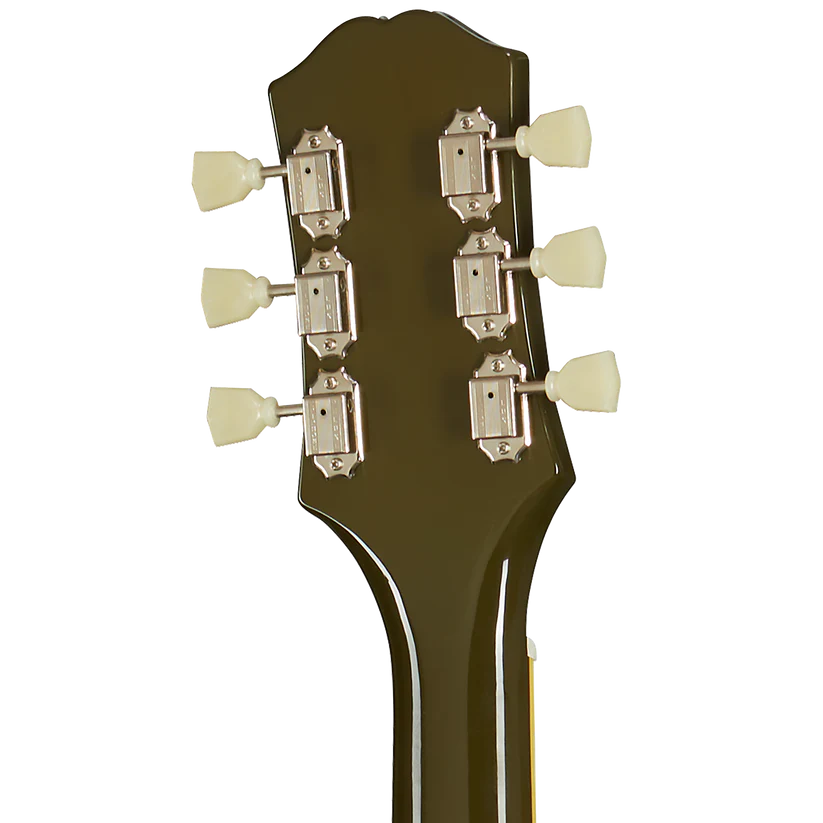 Epiphone ES-335 Semi-Hollow Electric in Worn Olive Drab