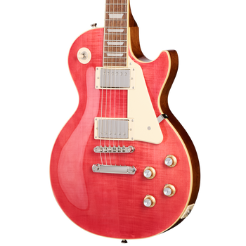 Epiphone Les Paul Standard 60s Figured in Fuchsia in Gig Bag