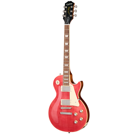 Epiphone Les Paul Standard 60s Figured in Fuchsia in Gig Bag