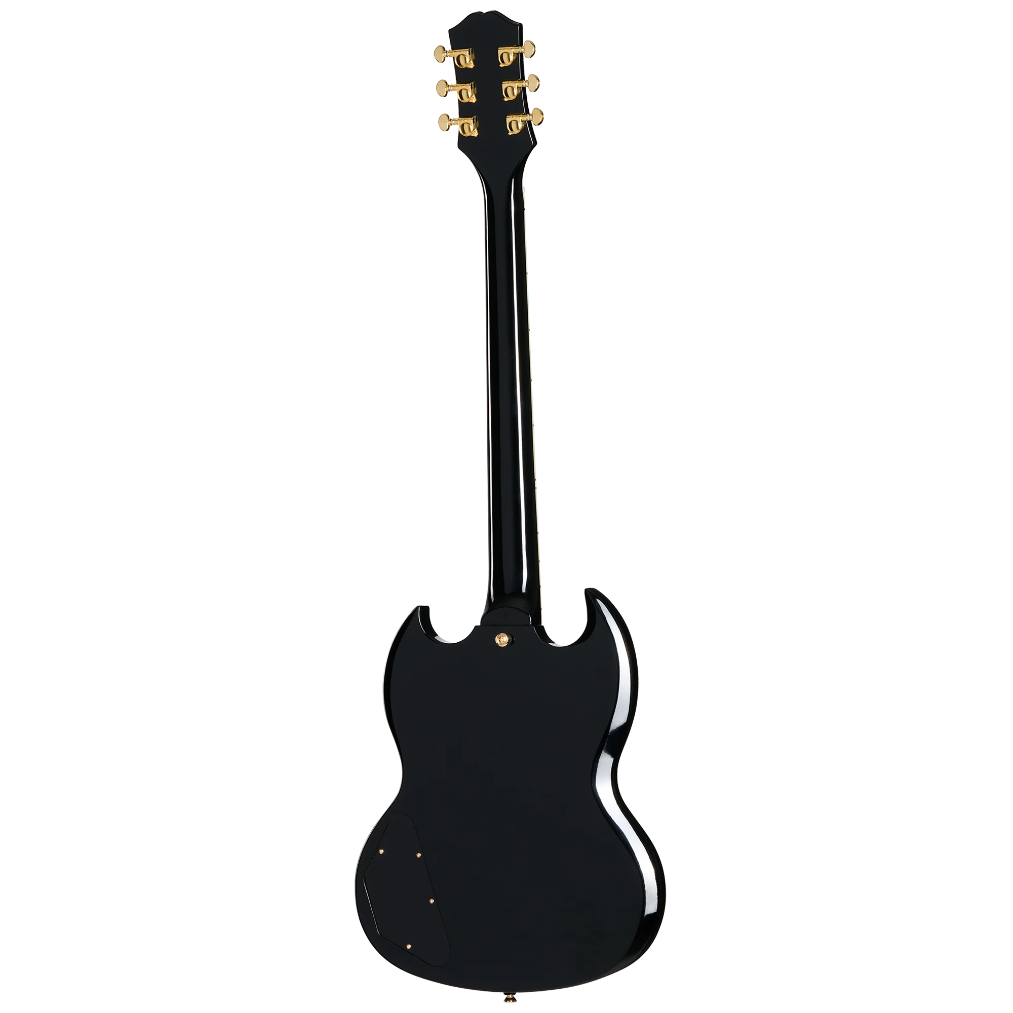 Epiphone SG Custom Gold Hardware HH in Ebony with Gig Bag