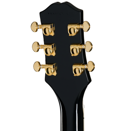 Epiphone SG Custom Gold Hardware HH in Ebony with Gig Bag