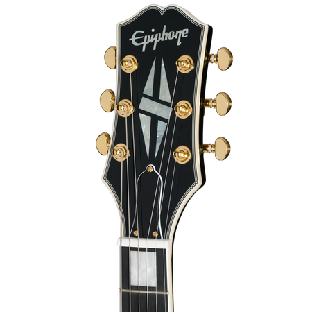 Epiphone SG Custom Gold Hardware HH in Ebony with Gig Bag