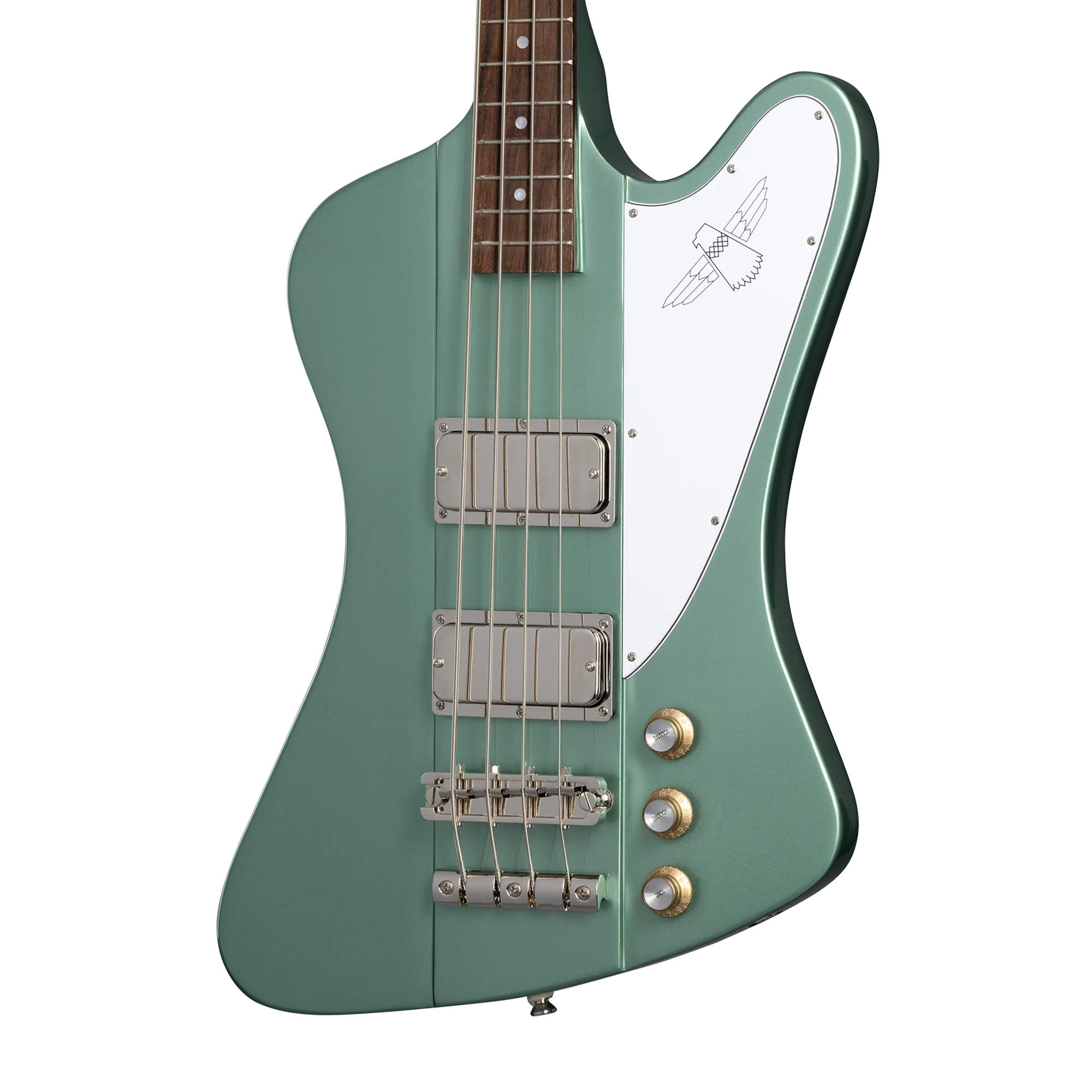 Epiphone Thunderbird '64 Bass Guitar in Inverness Green with Bag
