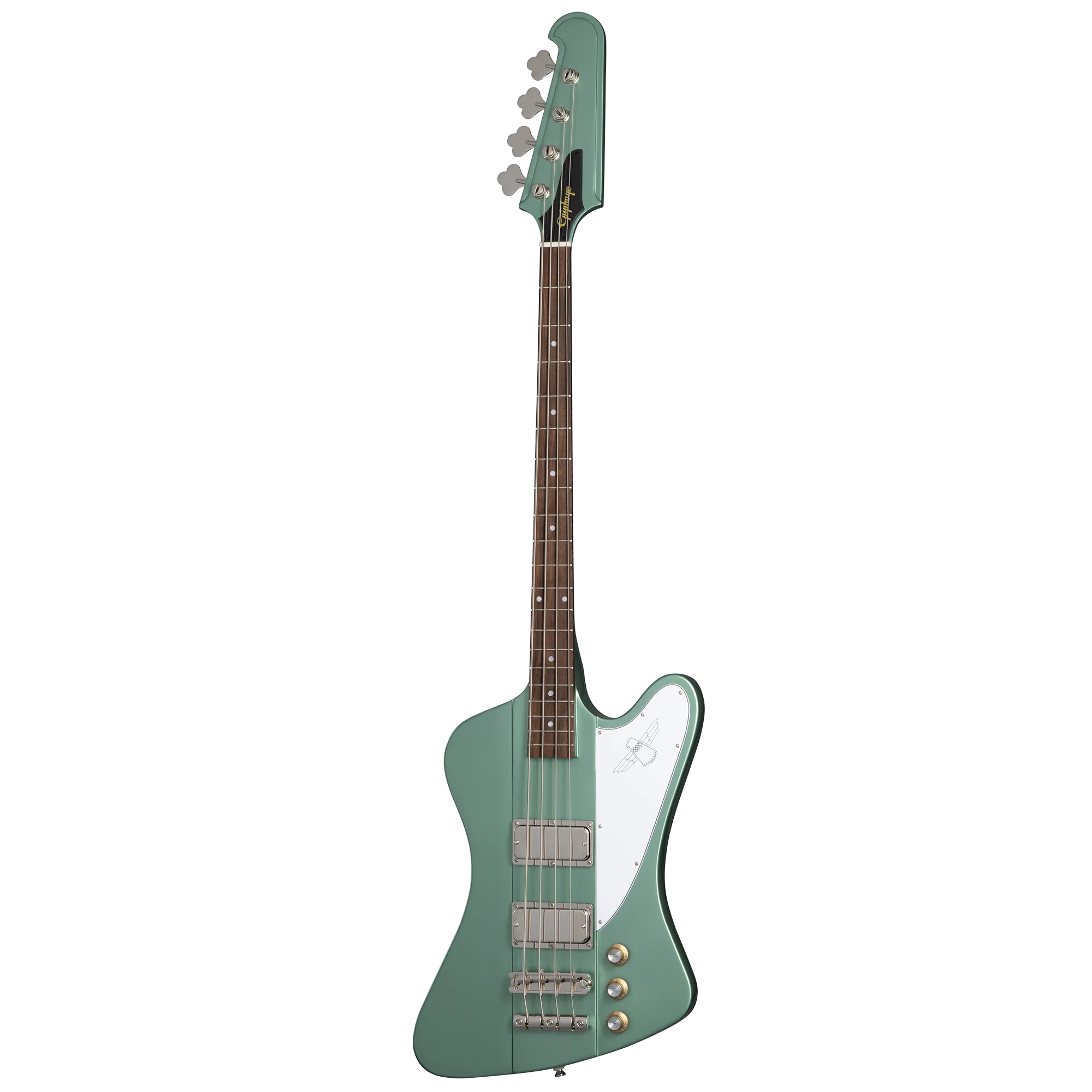 Epiphone Thunderbird '64 Bass Guitar in Inverness Green with Bag