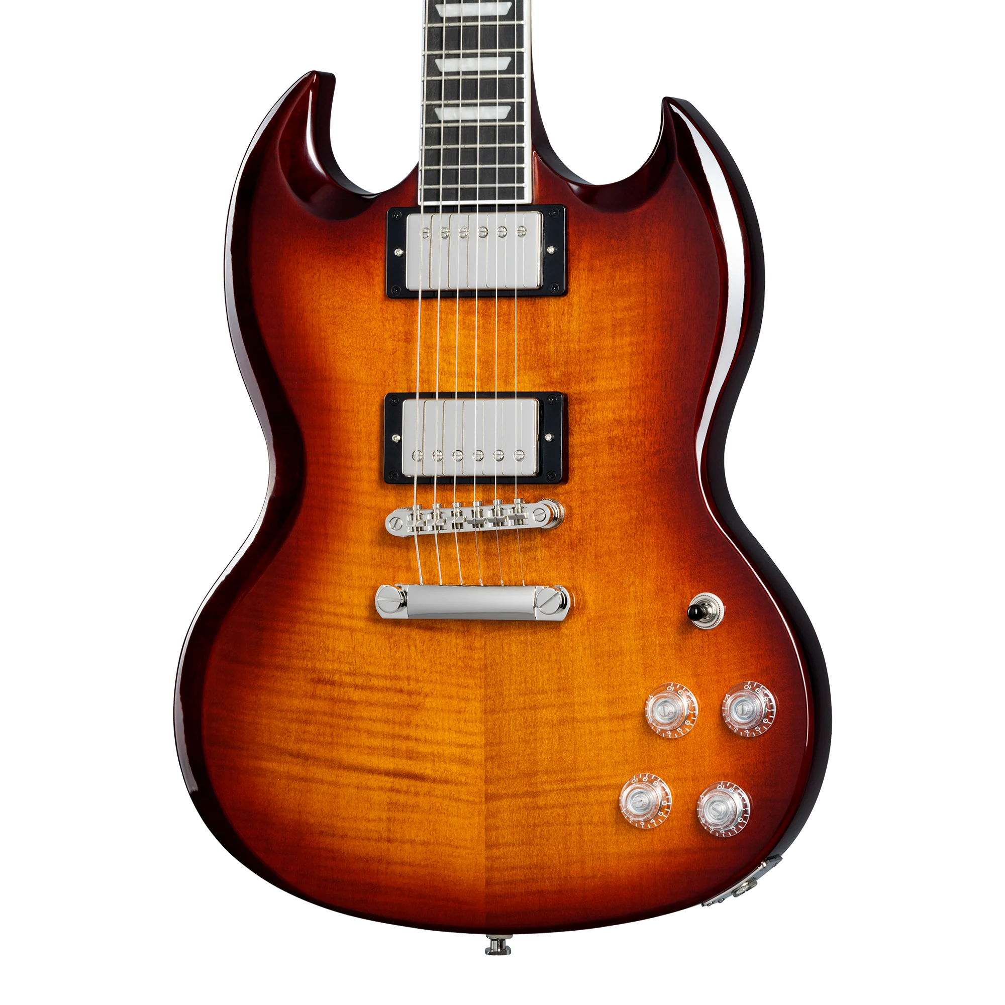 Epiphone SG Modern Figured in Mojave Burst with bag