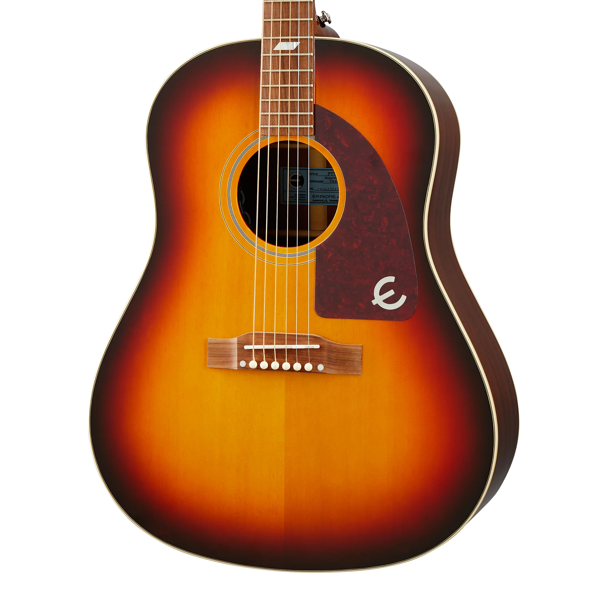 Epiphone Masterbilt Texan in Faded Cherry Aged Gloss