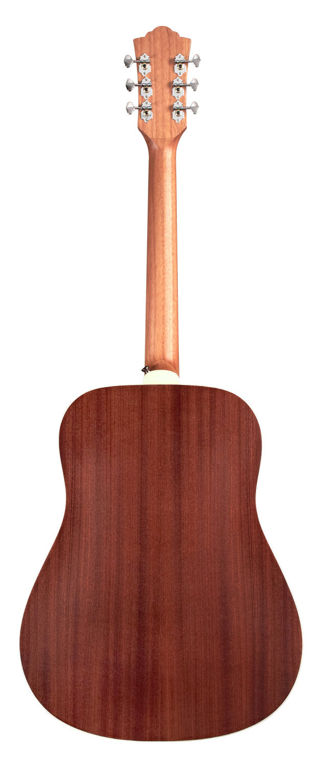Guild D-240E Dreadnought Electro Archback Acoustic in Satin Natural