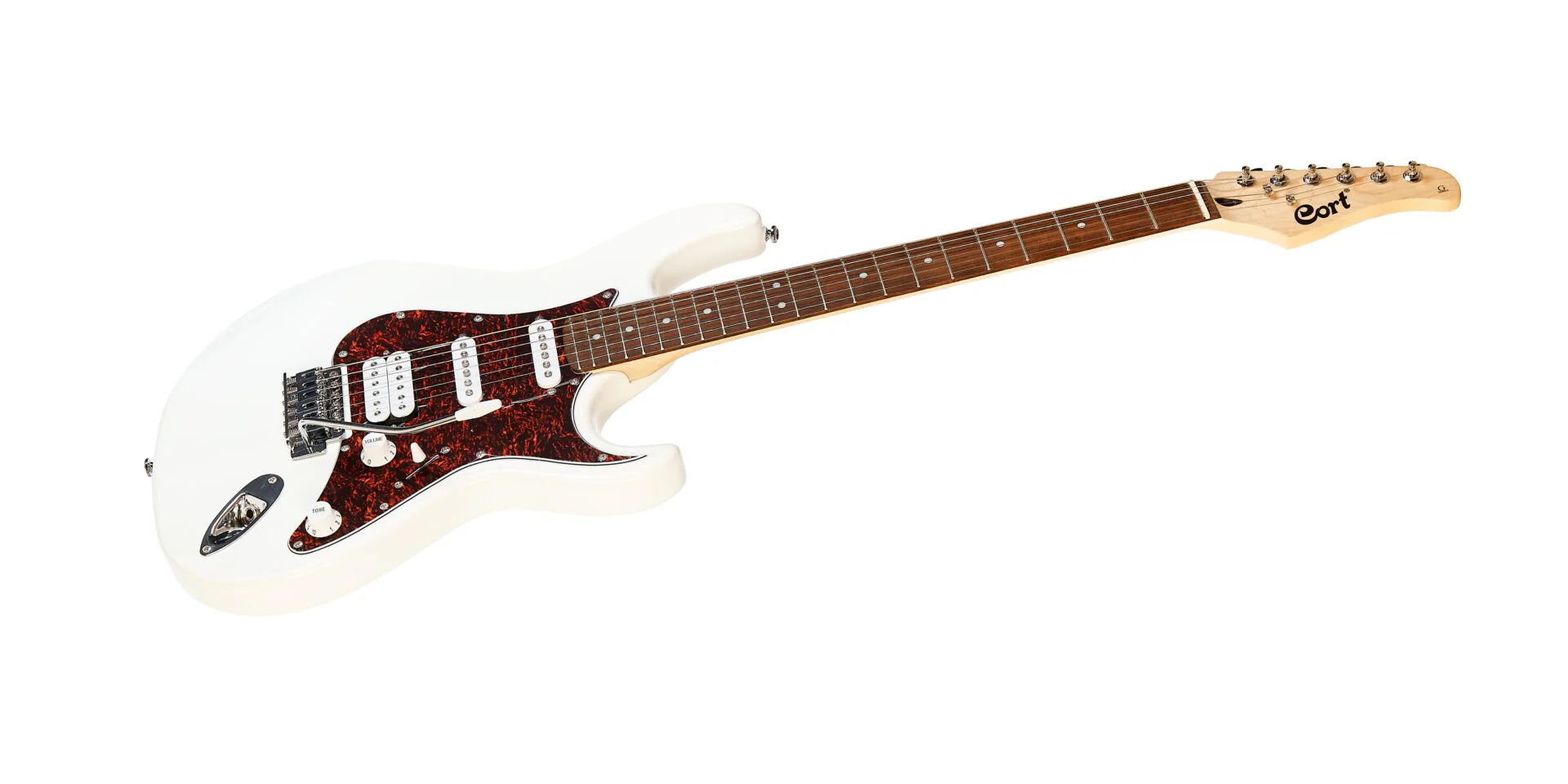 Cort G115 HSS Electric Guitar in Olympic White