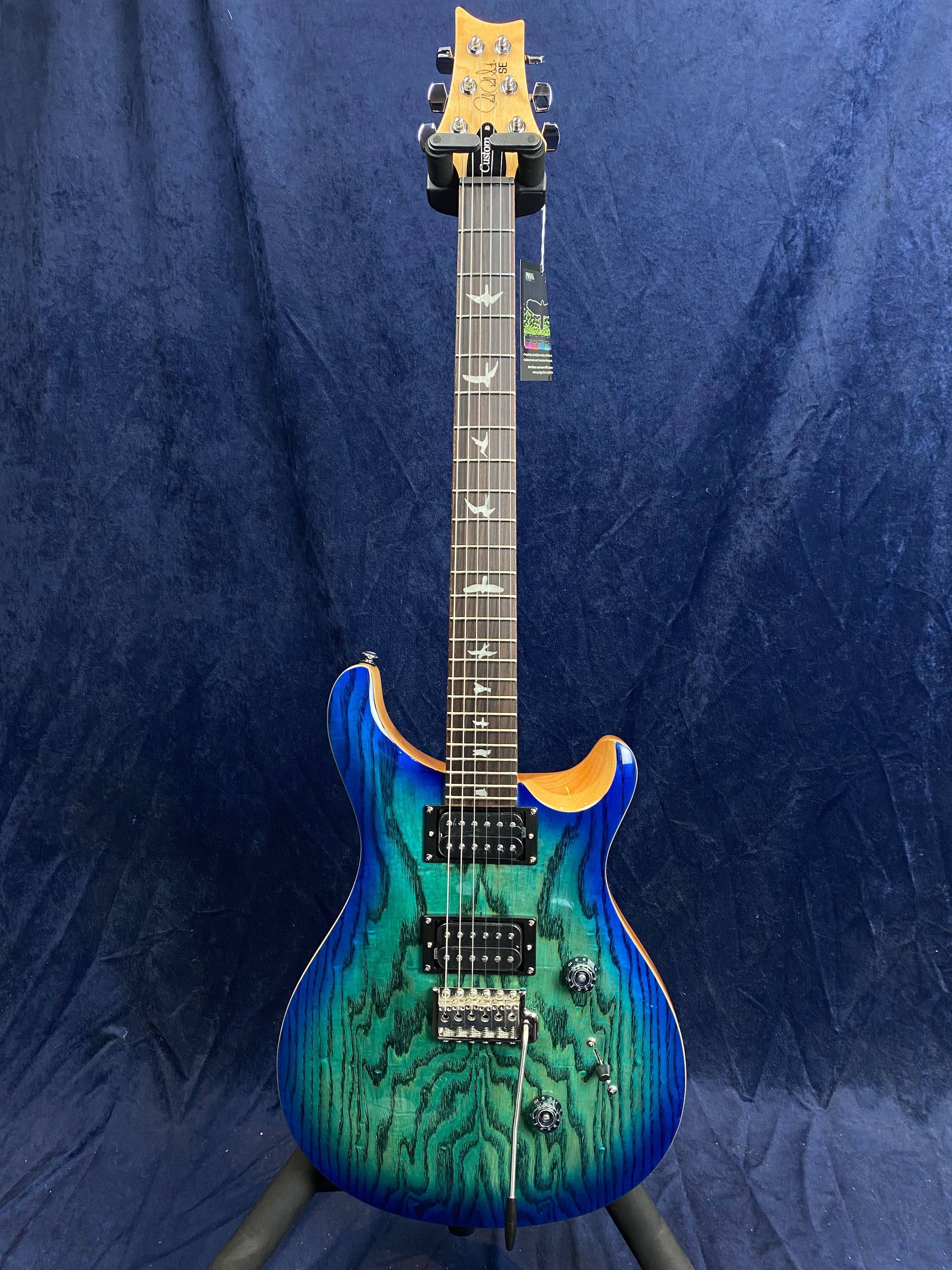 PRS SE Standard 24 Translucent Blue 美品 PRS SE standard 24 Translucent Blue