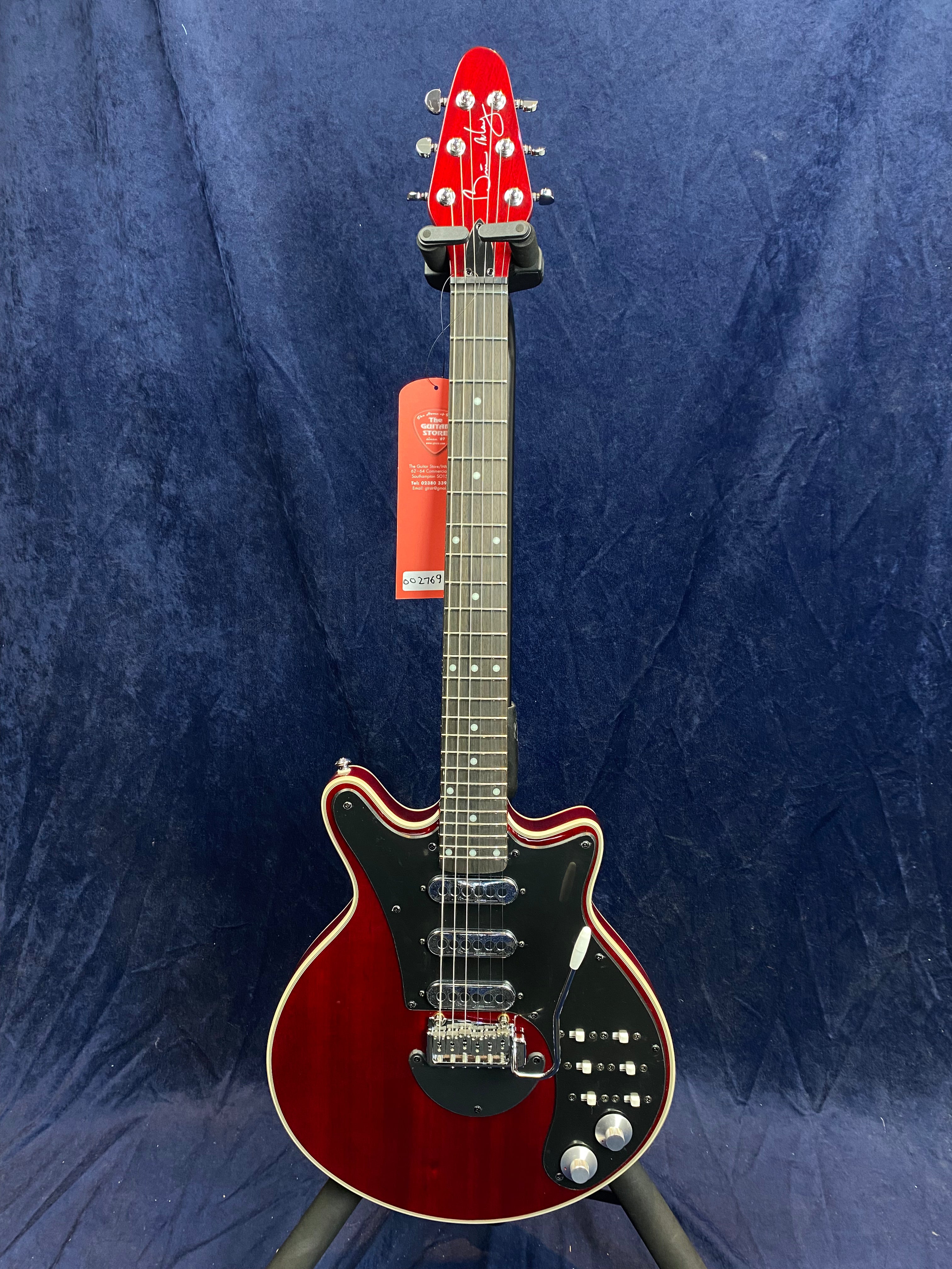 Brian May Red Special Signature Guitar in Antique Cherry with Gig Bag