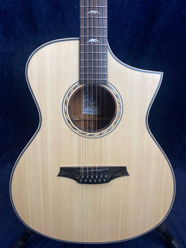 Bromo Tahoma Series BAT4CE12 12 String Electro Acoustic Solid Top in Natural