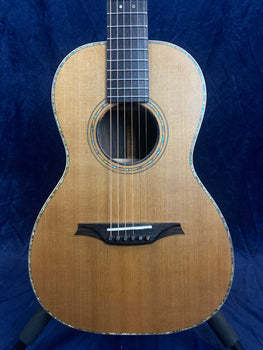 Bromo Rocky Mountain BAR6E Parlour Electro Acoustic Guitar All Solid