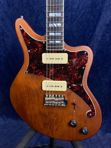 D'Angelico Deluxe Bedford P90s in Matte Walnut B-Stock