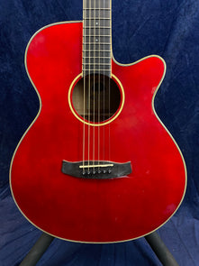 Tanglewood TW4-R Super Folk in Red Pre-owned