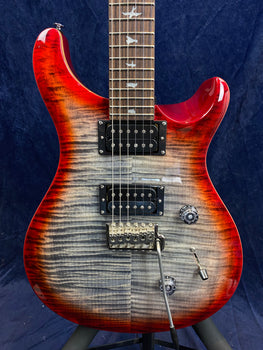 PRS SE Custom 24 in Charcoal Cherry Burst Pre-owned