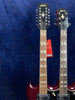 Arbiter 6/12 SG Double Neck '70s Electric Guitar in Cherry