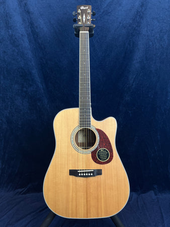 Cort MR710-NS Dreadnought Electro Acoustic in Satin Natural Pre-owned