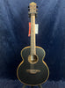 Bromo Tahoma Series BAT8ME Mini Jumbo Guitar in Black