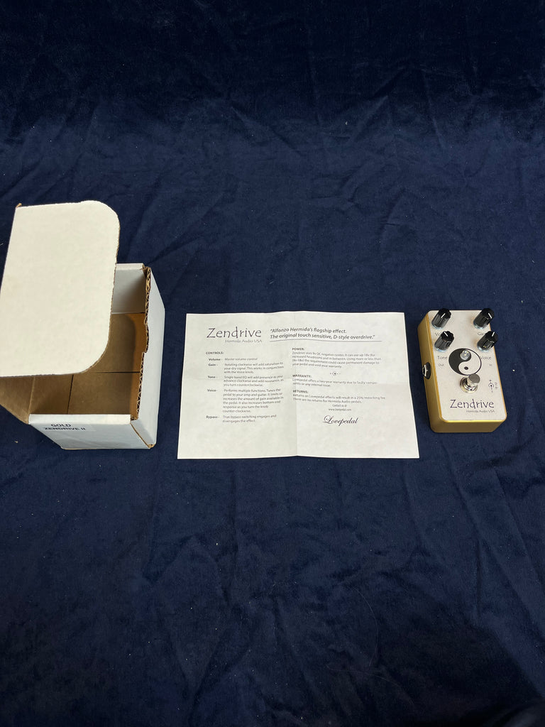 Hermida Audio USA Zendrive II Gold in Original box Pre-owned