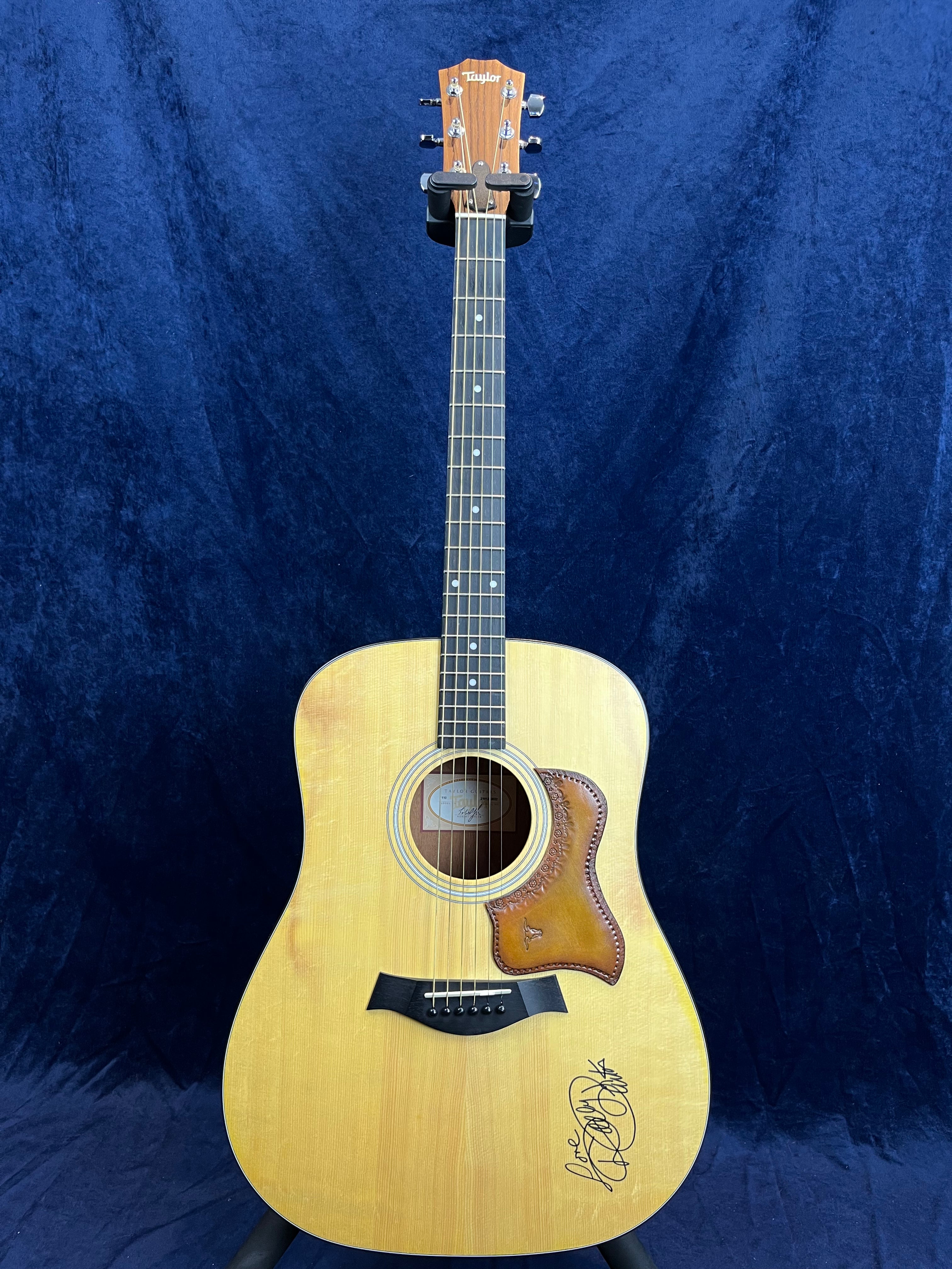 Taylor 110 Dreadnought Acoustic in Natural Dolly Parton Signed Pre-owned