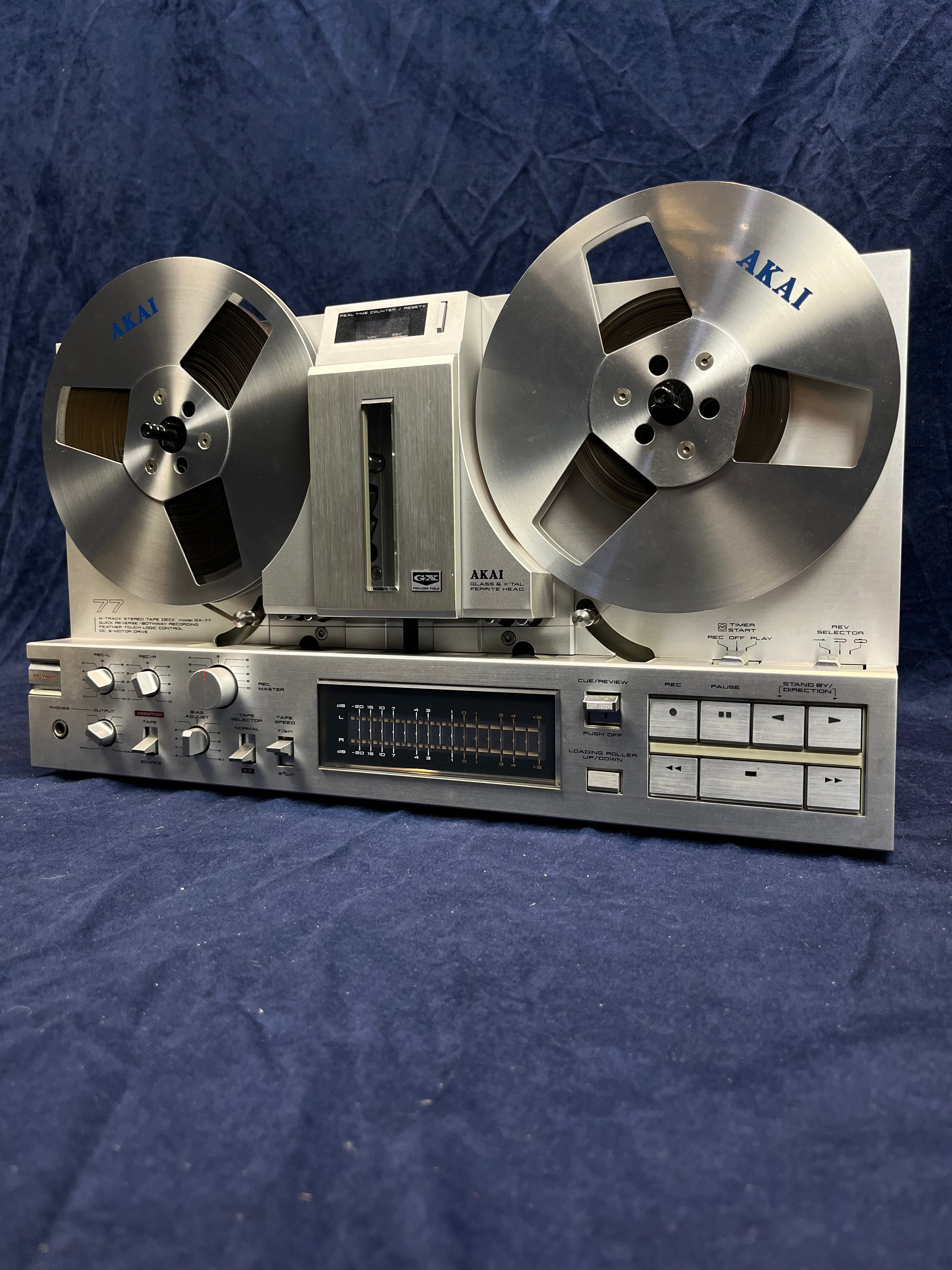 Akai GX-77 Reel to Reel Analog Tape Recorder COLLECTION ONLY