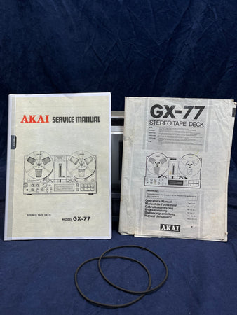 Akai GX-77 Reel to Reel Analog Tape Recorder