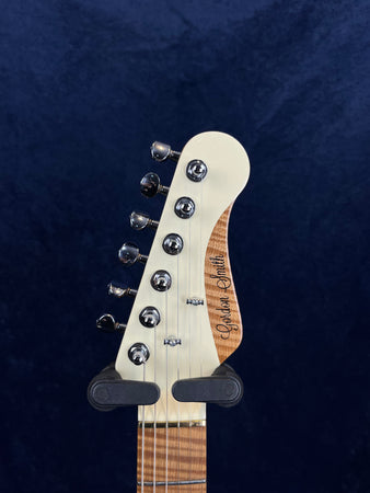 Gordon Smith Classic S Flame Roasted Maple Neck Swamp Ash Body in Bude Cream
