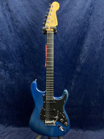 Fender American Deluxe Bad Boy Blue Stratocaster Pre-owned with Case