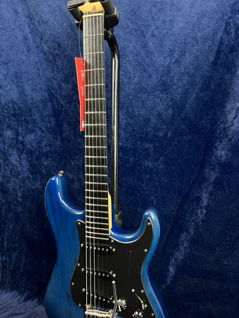 Fender American Deluxe Bad Boy Blue Stratocaster Pre-owned with Case