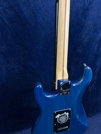 Fender American Deluxe Bad Boy Blue Stratocaster Pre-owned with Case