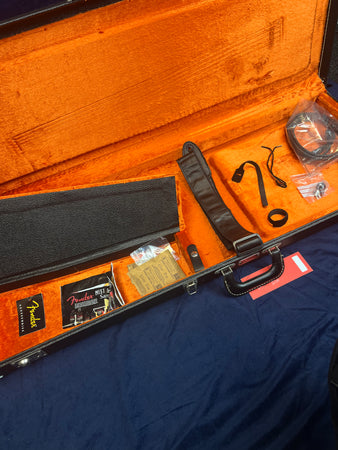 Fender American Deluxe Bad Boy Blue Stratocaster Pre-owned with Case