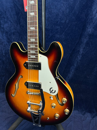 Epiphone Casino Ltd Edition Custom Shop with Bigsby in Vintage Sunburst 2010