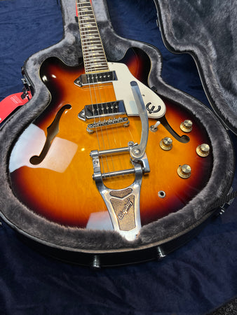Epiphone Casino Ltd Edition Custom Shop with Bigsby in Vintage Sunburst 2010