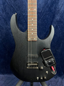 Ibanez RGKP6 RG Series with Kaoss Pad in Weathered Black Pre-owned