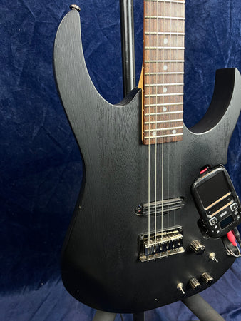 Ibanez RGKP6 RG Series with Kaoss Pad in Weathered Black Pre-owned