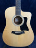 Taylor 110CE-S Dreadnought Cutaway Electro in Natural Pre-owned 2023