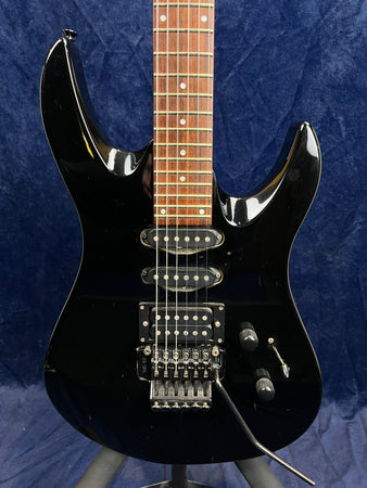 Yamaha RGZ312 Floyd Rose Electric Guitar in Black Pre-owned