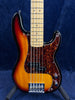 Squier Precision Bass Vintage Modified 5 String in Sunburst Pre-owned