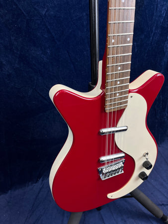 Danelectro '59 12 String Electric Guitar in Red Pre-owned