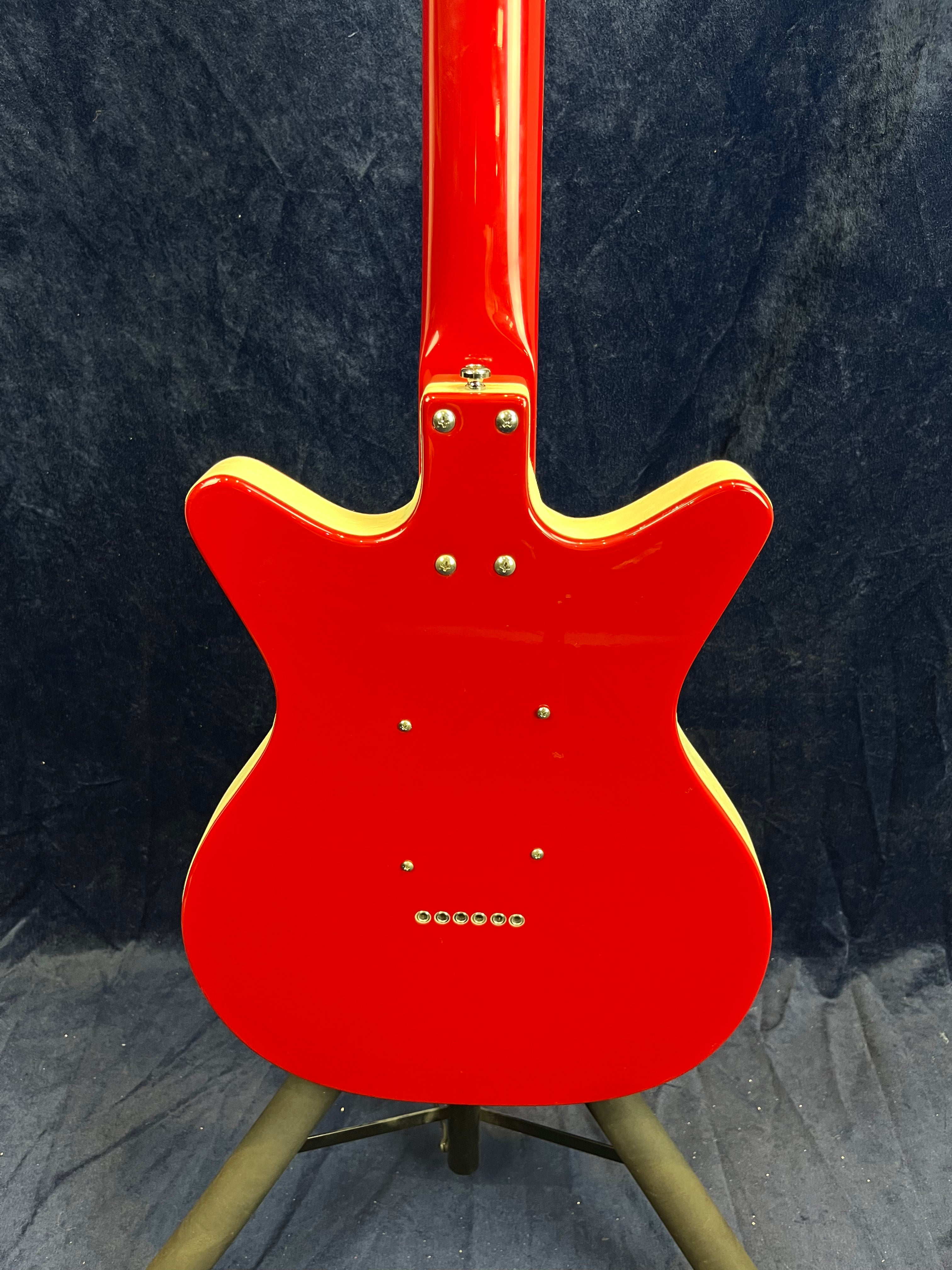 Danelectro '59 12 String Electric Guitar in Red Pre-owned