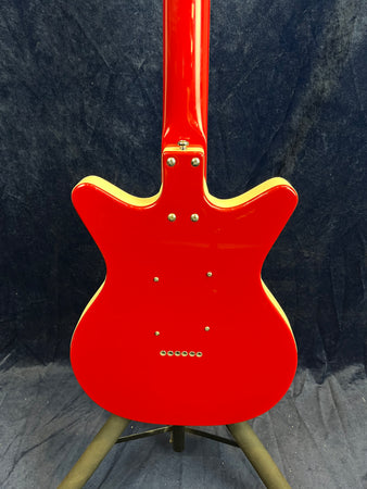 Danelectro '59 12 String Electric Guitar in Red Pre-owned