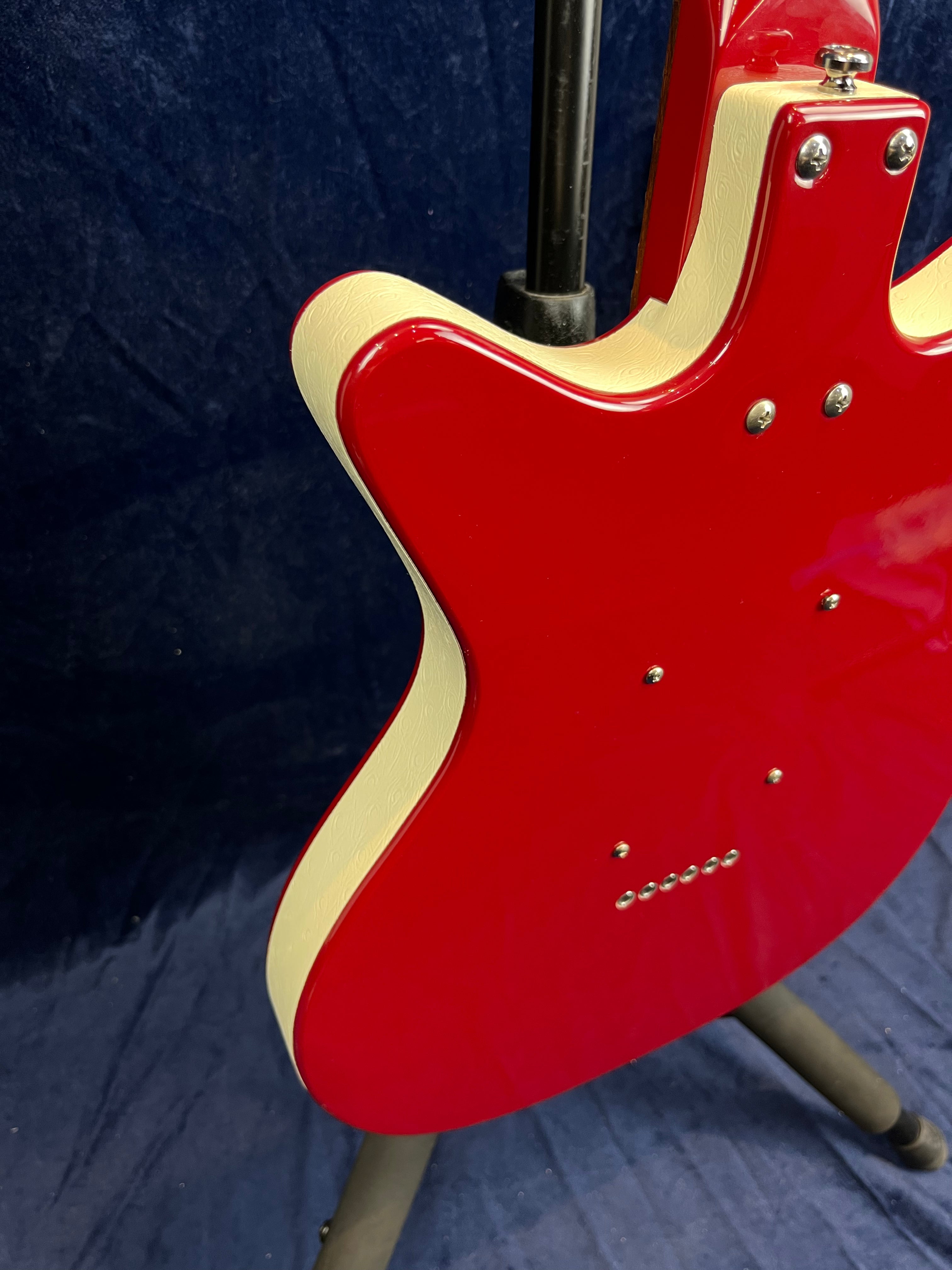 Danelectro '59 12 String Electric Guitar in Red Pre-owned