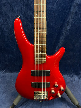 Soundgear by Ibanez SR300 Active Bass Guitar in Candy Apple Red Pre-owned